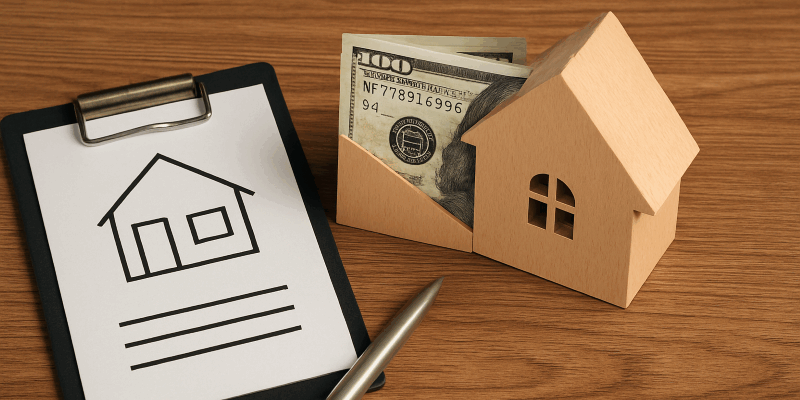 Pocket Listing Concept in Real Estate Sales Pocket Listing Real Estate Items on Desk