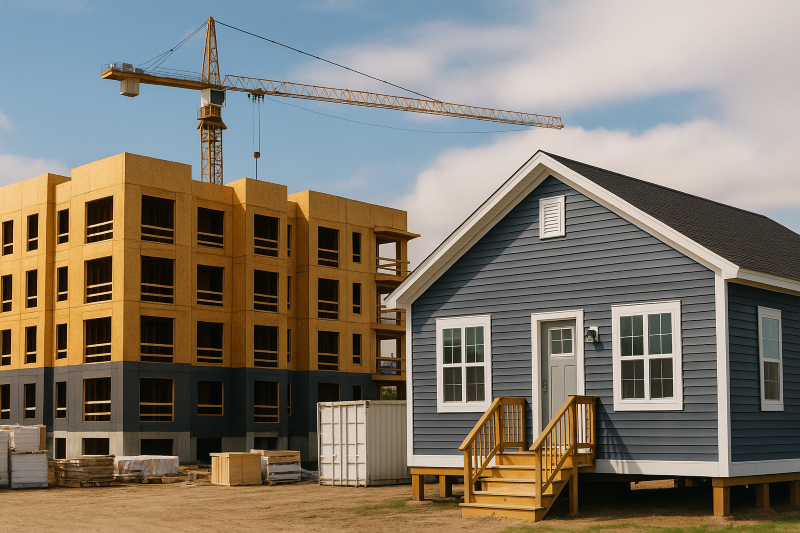 Modular vs. Traditional Apartment Construction