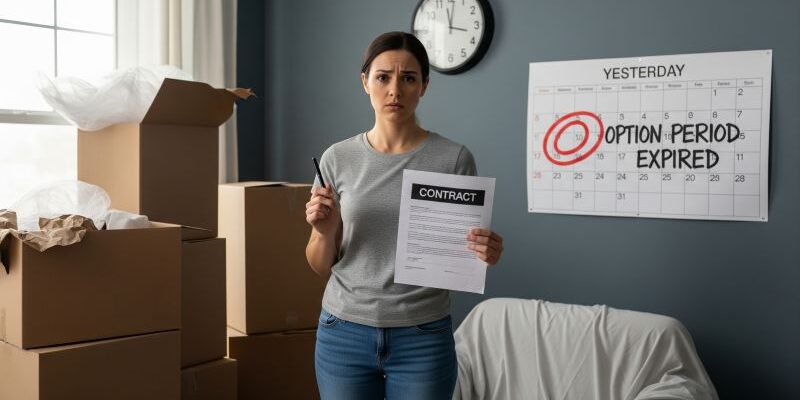 Real Estate Contract with an Expired Deadline