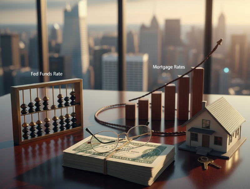Fed Funds Rate vs. Mortgage Rates: The 10-Year Treasury Connection