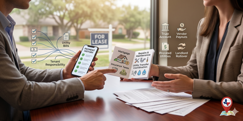 Who Pays What? A Guide to Bill Management for Texas Landlords Understanding Your Property Manager’s Financial Role