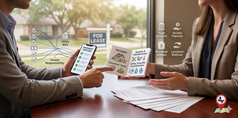 Who Pays What? A Guide to Bill Management for Texas Landlords Understanding Your Property Manager’s Financial Role