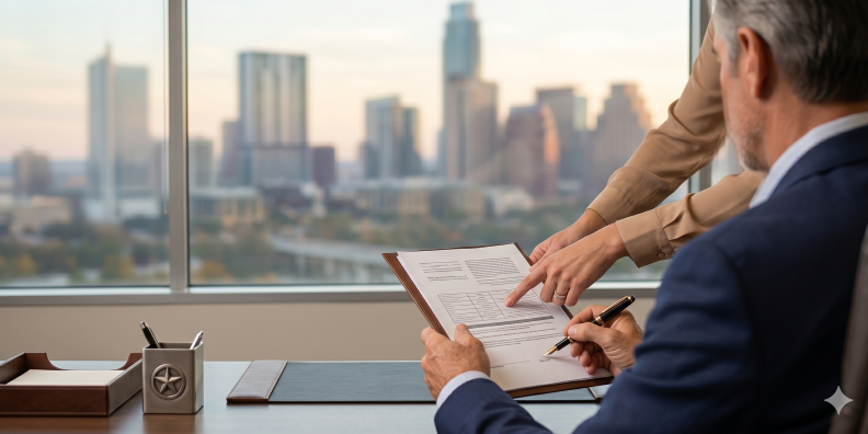 Landlord Tenant Approval via Property Management Company Reviewing Texas Tenant Selection Criteria