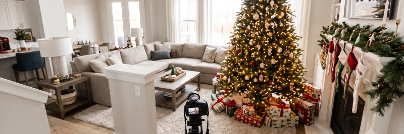 Why Holiday Decorations Can Ruin Your Real Estate Listing Photos Selling Your Home in Winter: The Staging Mistake to Avoid