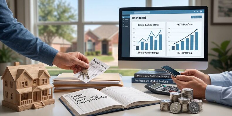 Physical Rental Properties vs. REITs: Yields, Taxes, and Operational Risks