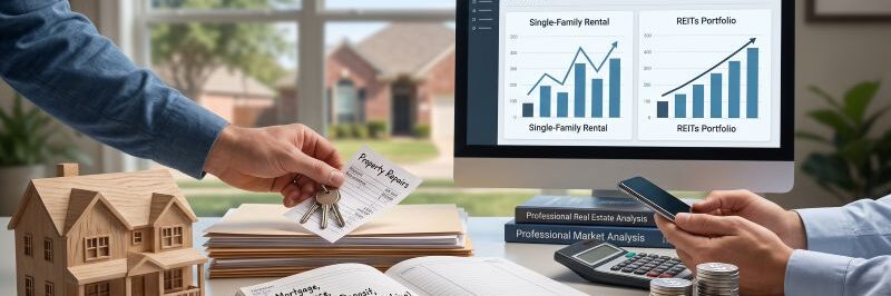 Physical Rental Properties vs. REITs: Yields, Taxes, and Operational Risks
